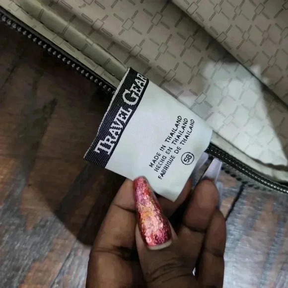 TRAVEL Gear Vintage Tapestry Rolling luggage - Picture 8 of 15